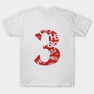 HBCU Collective three year commemorative image T-Shirt